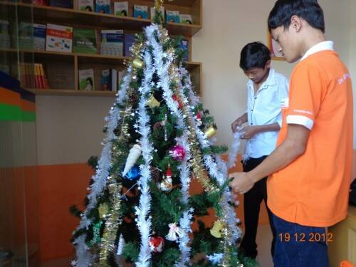 fpt polytechnic đón Noel