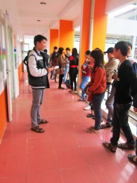 Sinh viên FPT Polytechnic Thanh Hóa tham gia phỏng vấn