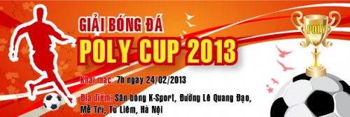 Giải bóng đá "Poly Cup 2013"