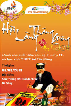 "Hội làng tháng Giêng" tại FPT Polytechnic Đà Nẵng