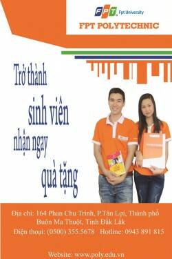 Tặng quà cho sinh viên FPT Polytechnic Đắk Lắk khóa 9.2 Tặng quà cho sinh viên FPT Polytechnic Đắk Lắk khóa 9.2
