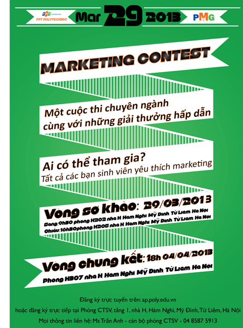 Cuộc thi "Marketing Contest" tại FPT Polytechnic