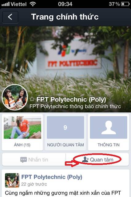 FPT Polytechnic hướng dẫn cài đặt Zalo, bước 3