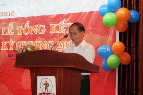 Bác Chu Văn Trung (phụ huynhsinh viên Chu Văn Thọ - Ong vàng Học Kỳ Spring 2013, FPT Polytechnic Tây Nguyên)