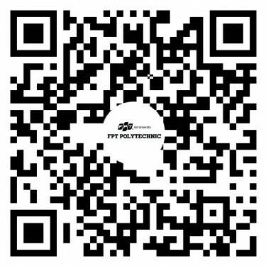 Mã QR của FPT Polytechnic trên Zalo