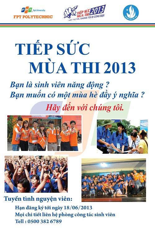 FPT Polytechnic Tây Nguyên phát động chương trình tiếp sức mùa thi