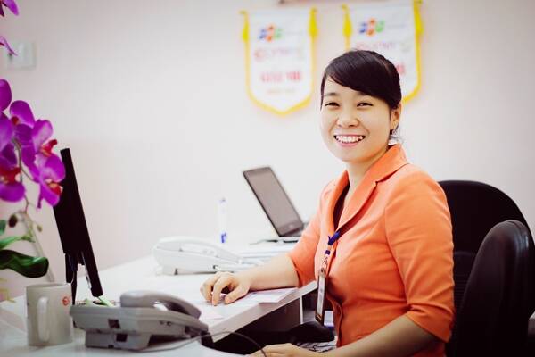 Mình rất thích nụ cười của chị Kim Anh - Nhân viên tư vấn tuyển sinh của Cao đẳng thực hành FPT Polytechnic