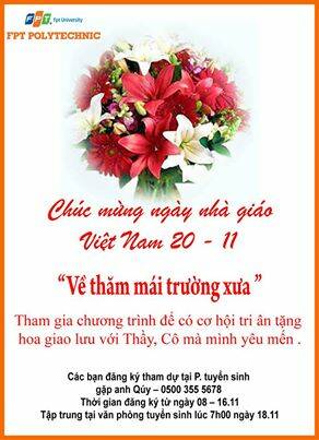 Hành trình "Về thăm mái trường xưa" của Cao đẳng thực hành FPT Polytechnic Tây Nguyên. Hành trình "Về thăm mái trường xưa" của Cao đẳng thực hành FPT Polytechnic Tây Nguyên.