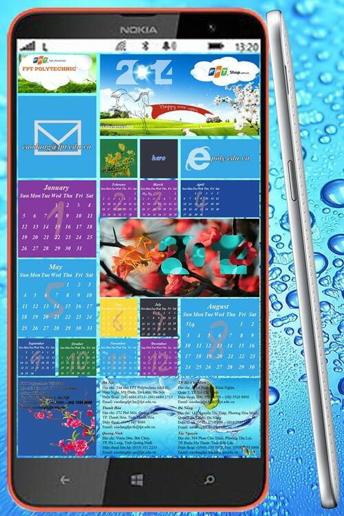 Cao đẳng thực hành FPT Polytechnic tổ chức cuộc thi thiết kế lịch Poly chào năm mới 2014