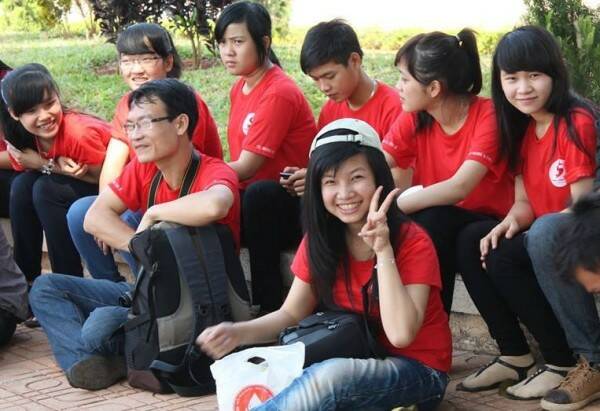 Nữ sinh Cao đẳng thực hành FPT Polytechnic Tây Nguyên.