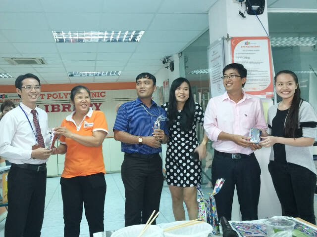 Buổi tiệc dành cho đấng mày râu đã diễn ra trong không khí tươi vui, ấm cúng tại Cao đẳng thực hành FPT Polytechnic Hồ Chí Minh.