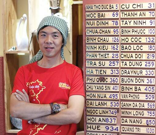 Phượt thủ nổi tiếng "Quỷ Cốc Tử" - Ngô Trần Hải An. 