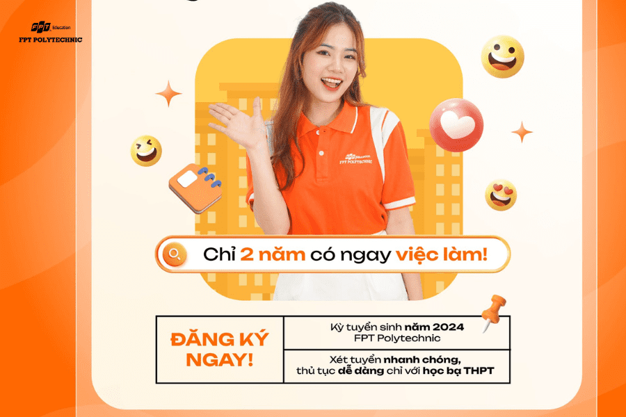 thời gian tuyển sinh cao đẳng FPT Polytechnic