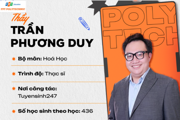 Livestream chữa đề độc quyền môn hoá "Kết hợp giữa Cao Đẳng FPT Polytechnic và Tuyển sinh 247"