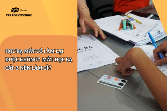 Học bạ mất có làm lại được không