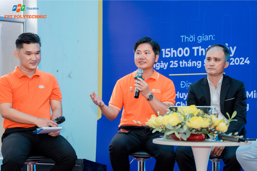 Thầy Nguyễn Đình An – Giám đốc Trường Cao đẳng FPT Polytechnic cơ sở Đà Nẵng