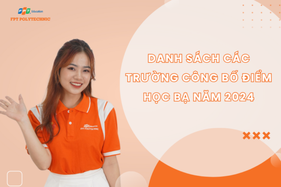 Danh sách các trường công bố điểm học bạ năm 2024