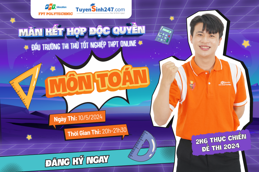 Thi thử online môn Toán