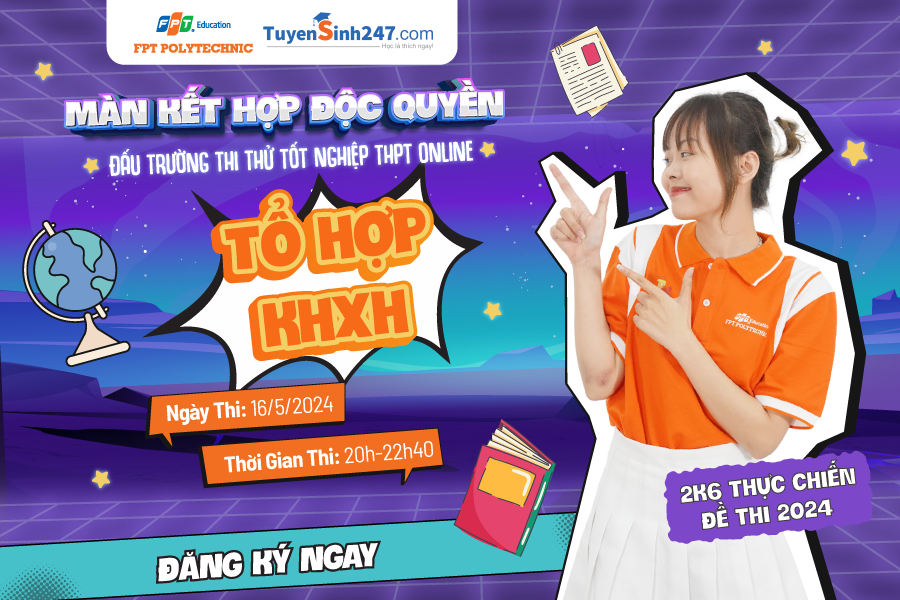 Thi thử online tổ hợp môn KHXH