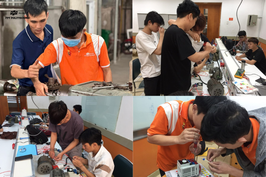 70% thời gian học là thực hành, vừa có trải nghiệm, vừa có kỹ năng