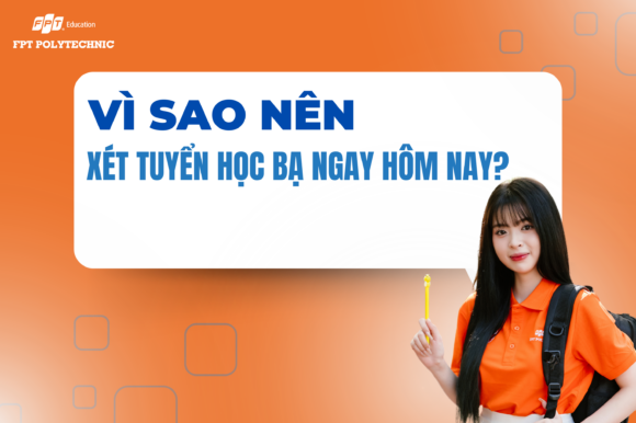 Vì sao nên xét tuyển học bạ ngay hôm nay?