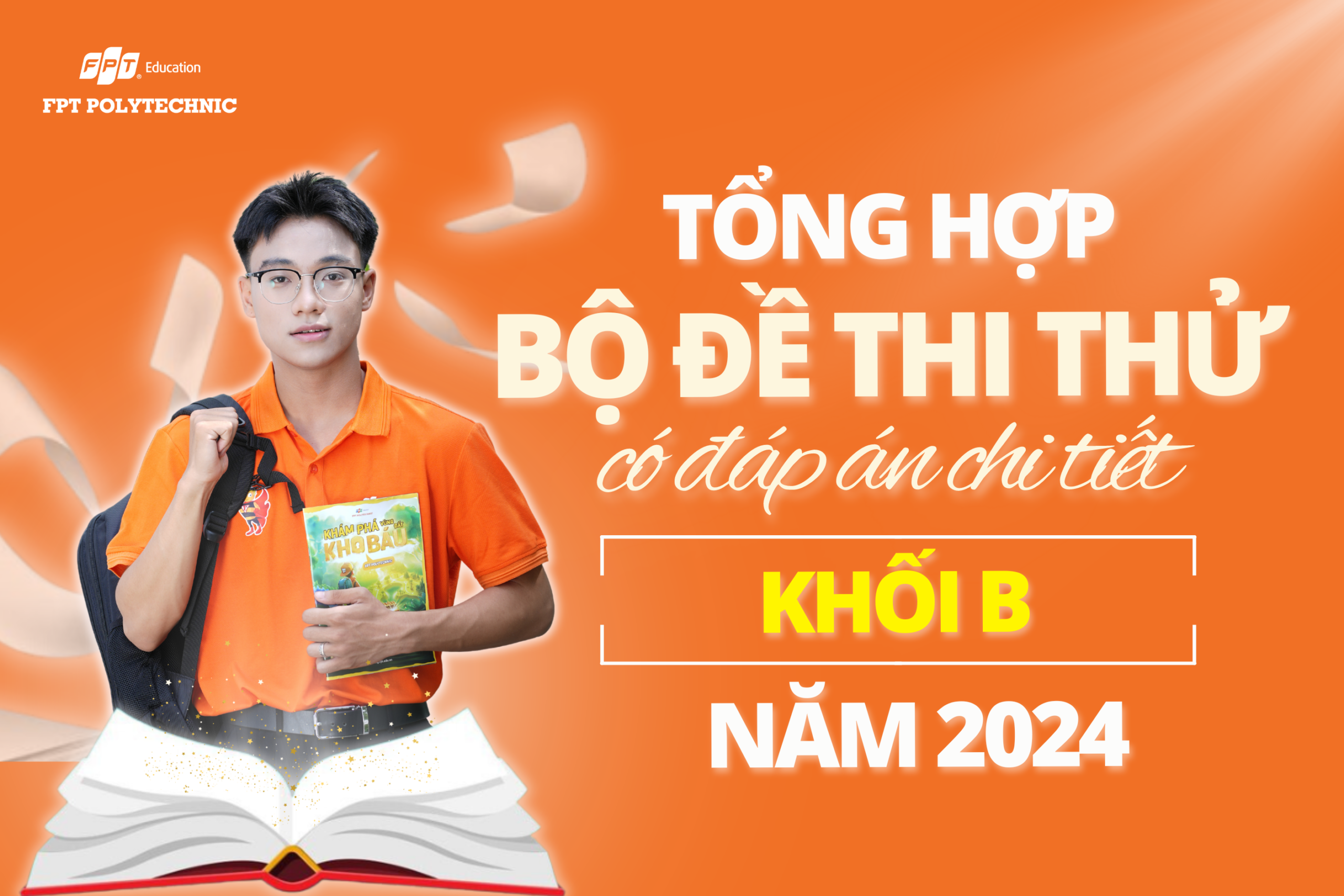 Tổng hợp bộ đề thi thử có đáp án chi tiết cho khối B năm 2024