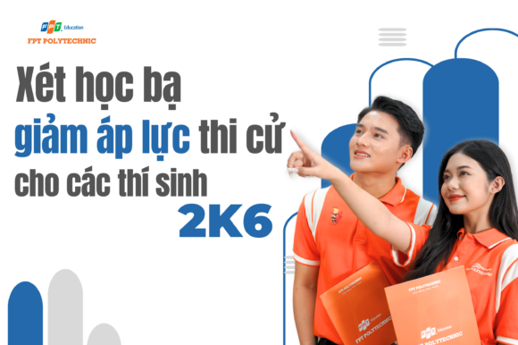 Xét học bạ giảm áp lực thi cử cho các thí sinh 2K6