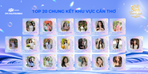 Top 20 nữ sinh khu vực Cần Thơ