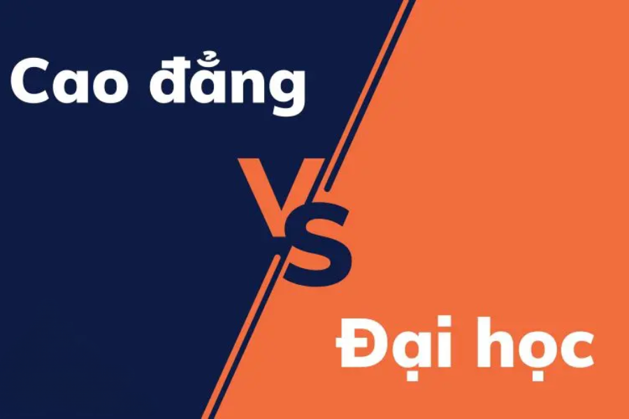 Điểm khác biệt giữa Cao đẳng và Đại học