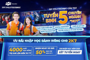 Trường Cao đẳng FPT Polytechnic tuyển sinh năm 2025
