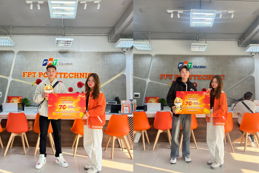 Một số gương mặt ưu tú xuất sắc chinh phục học bổng Phát triển nguồn nhân lực địa phương FPT Polytechnic tại Thanh Hoá