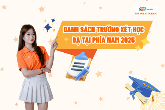 Danh sách trường xét học bạ tại phía Nam 2025