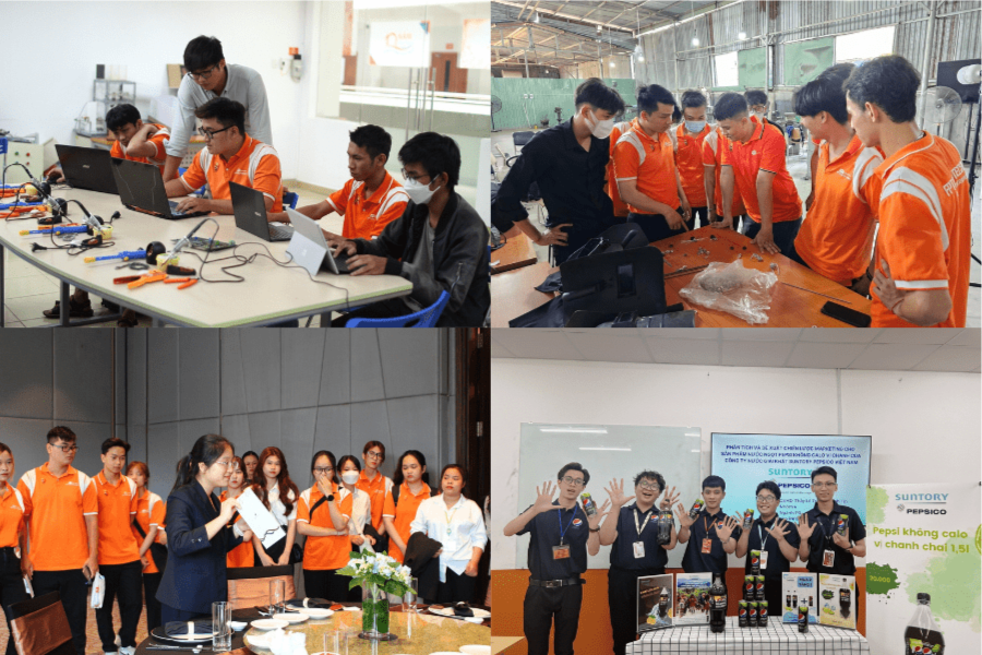 Không gian học tập tại FPT Polytechnic được thiết kế hiện đại, đầy đủ tiện nghi, tạo điều kiện tốt nhất cho việc rèn luyện ngoại ngữ.