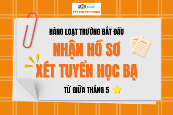 Hàng loạt trường bắt đầu nhận hồ sơ xét tuyển học bạ từ giữa tháng 5