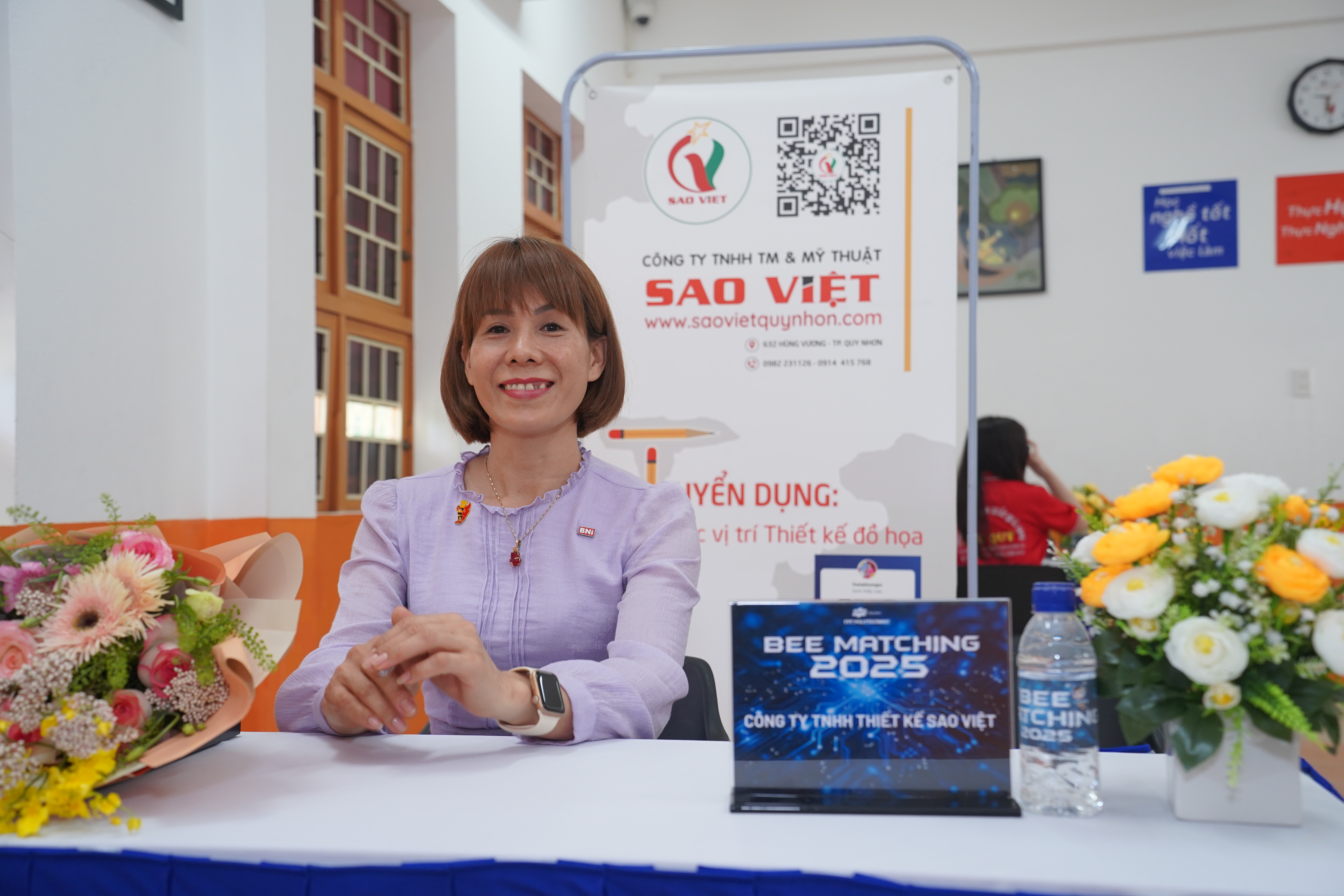  Bà Nguyễn Thị Xuân Phường đại diện Công ty TNHH Thiết kế Sao Việt 