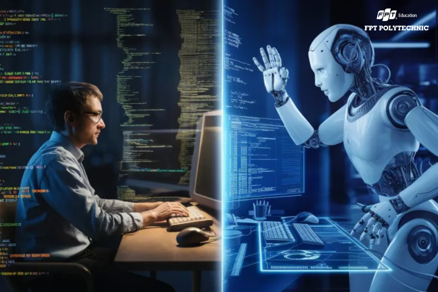 Năm 2025, sinh viên ngành lập trình máy tính có cơ hội tại nhiều vị trí tiềm năng như phát triển ứng dụng, quản trị hệ thống, bảo mật mạng và phân tích dữ liệu.