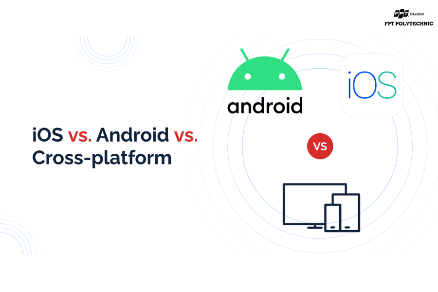 Trong chuyên ngành lập trình mobile, ba khái niệm nền tảng quan trọng nhất mà sinh viên cần hiểu rõ là Android, iOS, và Cross-platform.