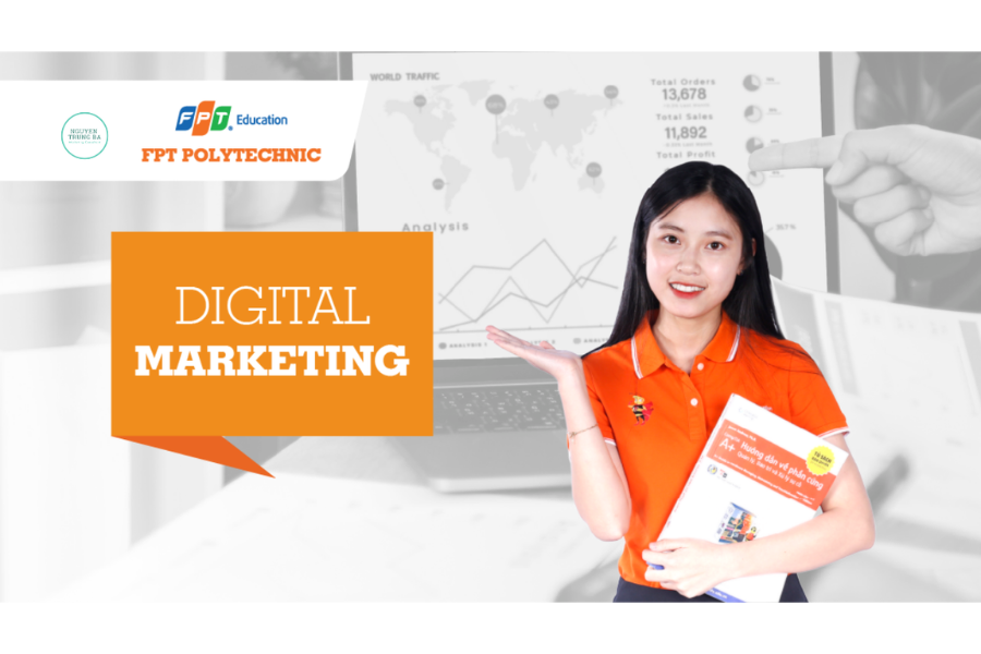 Tại FPT Polytechnic, ngành Marketing được xây dựng với triết lý đào tạo “Thực học – Thực nghiệp”, tập trung đào tạo các kỹ năng thực chiến như lập kế hoạch truyền thông, tổ chức sự kiện, xây dựng chiến lược marketing online, nghiên cứu thị trường…