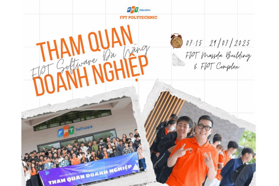 FPT Polytechnic giúp sinh viên ngành Công nghệ thông tin nhanh chóng đáp ứng nhu cầu thị trường và dễ dàng tìm việc làm ngay sau khi tốt nghiệp.