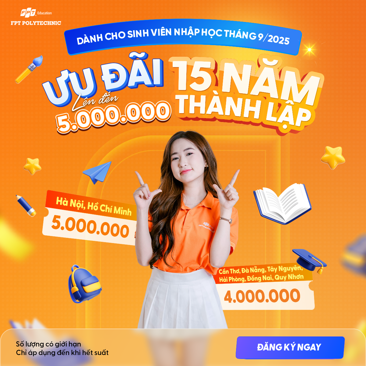 Cao đẳng FPT Polytechnic – Cơ hội học tập không phụ thuộc điểm số