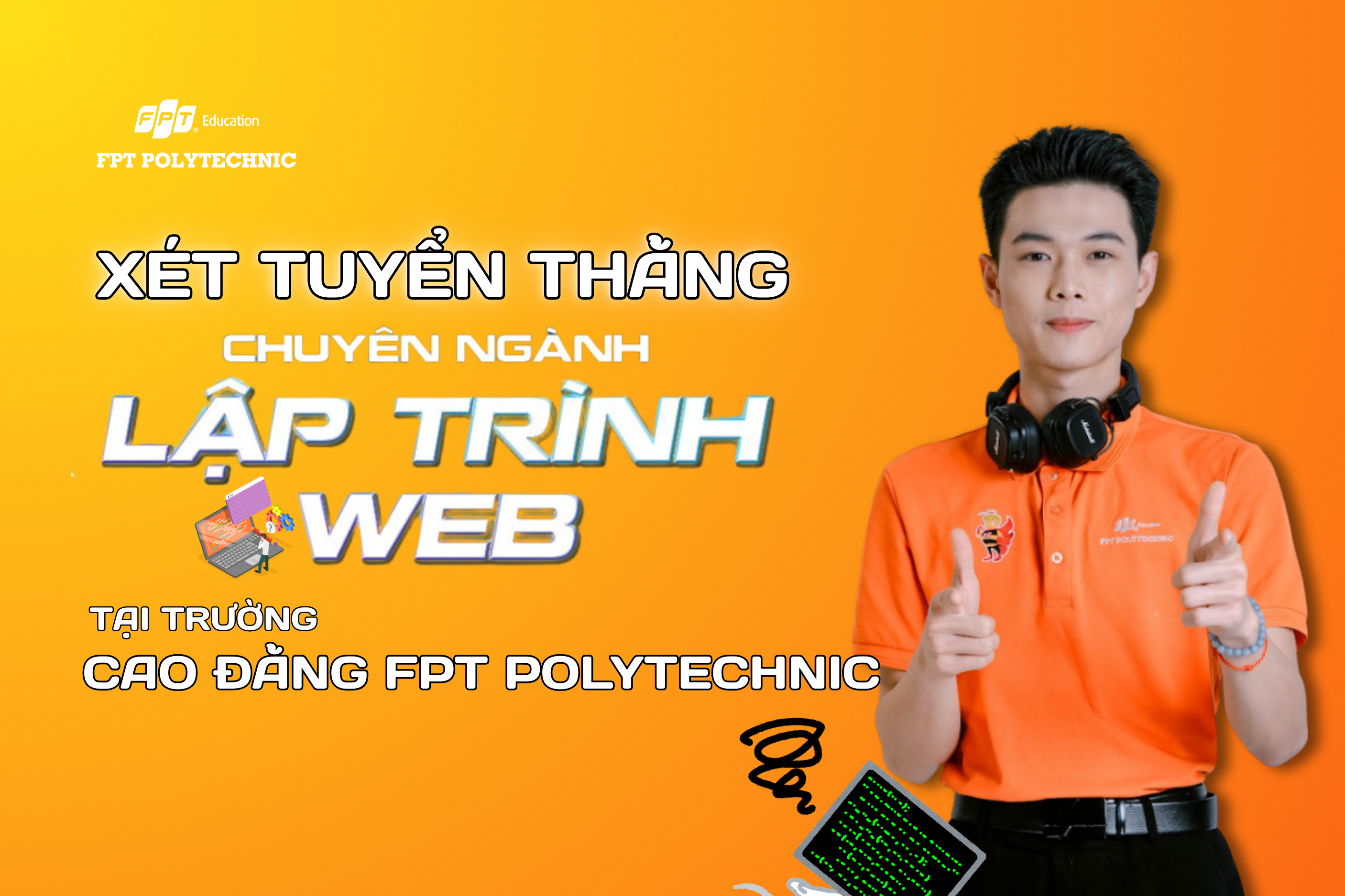 Tuyển sinh Lập trình Web tại FPT Polytechnic