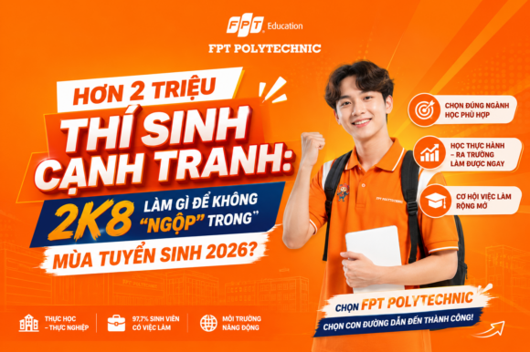 Hơn 2 triệu thí sinh cạnh tranh: 2k8 làm gì để không “NGỘP” trong mùa tuyển sinh 2026?