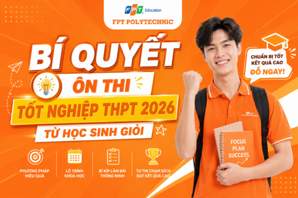 Bí quyết ôn thi tốt nghiệp THPT 2026 từ học sinh giỏi