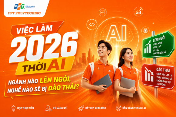 Việc làm 2026 thời AI: Ngành nào lên ngôi, nghề nào sẽ bị đào thải? 