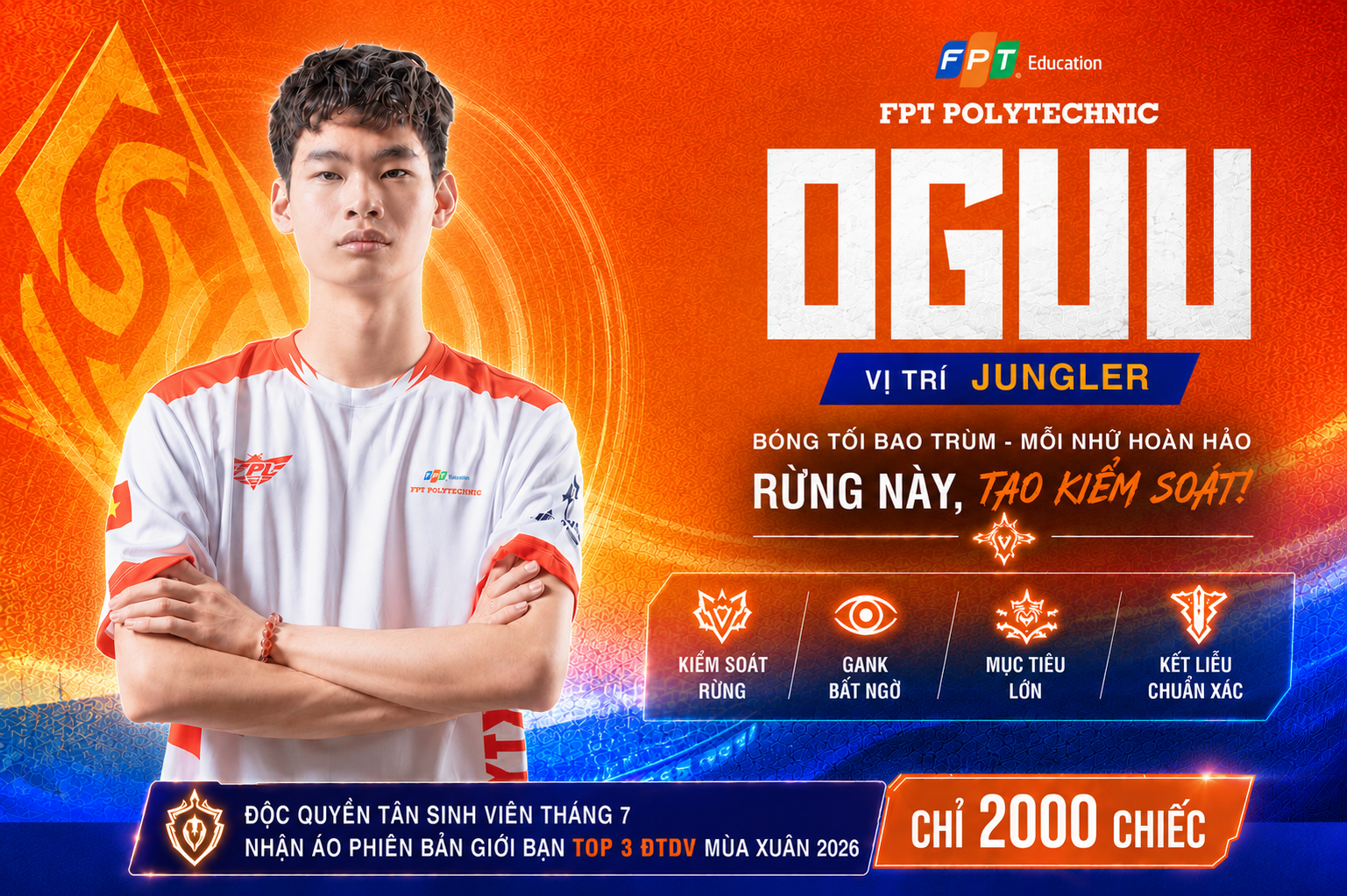 Oguu: "Bộ Não" Điều Phối Và Bản Lĩnh Điềm Tĩnh Nơi Rừng Sâu Liên Quân Mobile