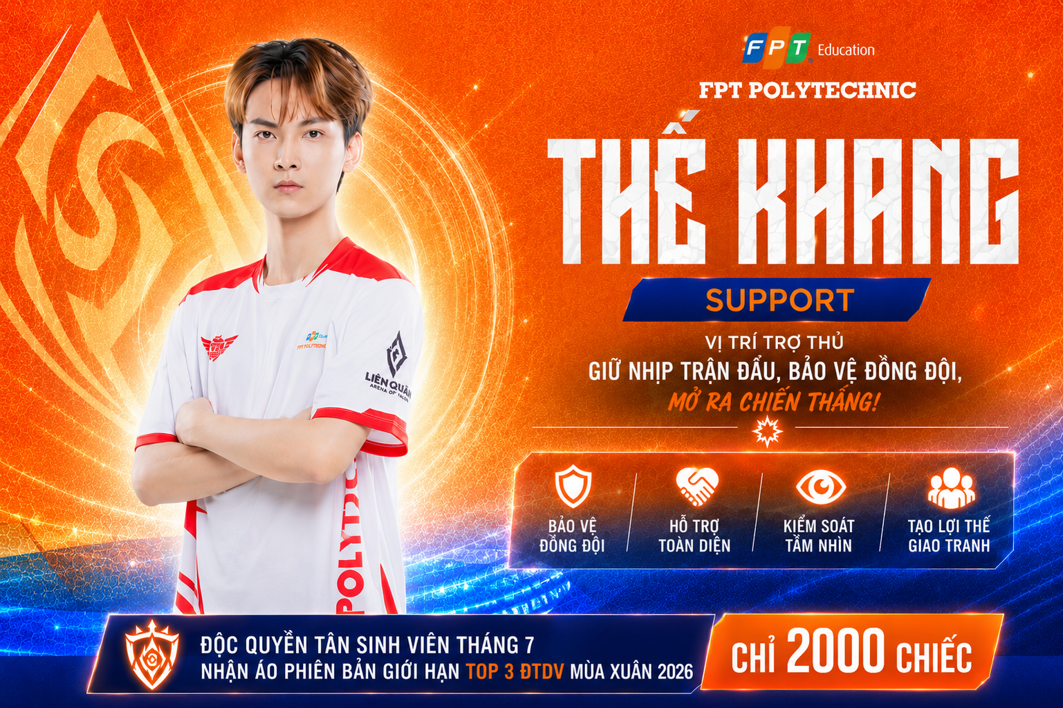 Thế Khang: "Tấm Lá Chắn" Thầm Lặng Và Mắt Xích Gắn Kết Đội Hình Toàn Diện