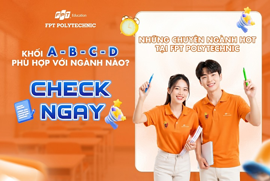Khám phá 27 chuyên ngành HOT tại FPT Polytechnic và lựa chọn lộ trình học tập phù hợp để sẵn sàng cho những cơ hội nghề nghiệp hấp dẫn ngay sau tốt nghiệp.