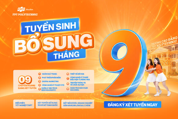 TOP 9 NGÀNH TRỌNG ĐIỂM CHỈ TIÊU GIỚI HẠN TẠI FPT POLYTECHNIC 9/2026