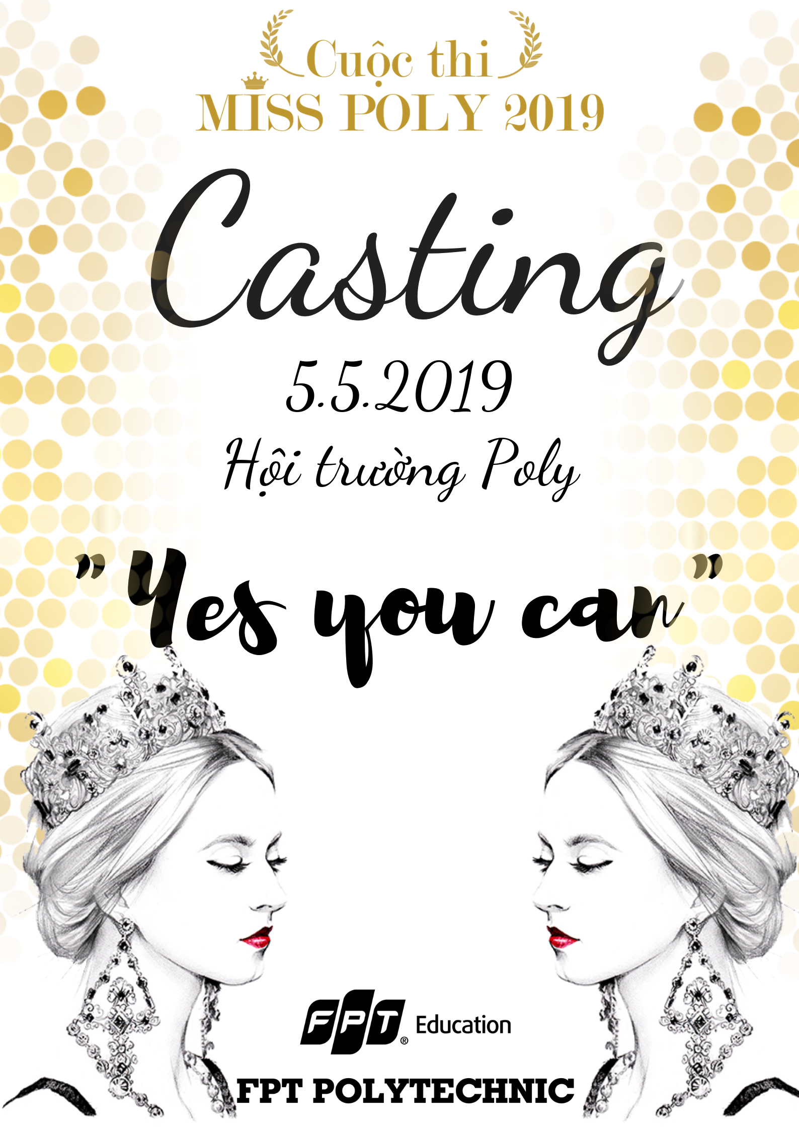 Vòng casting sẽ diễn ra vào ngày 5/5/2019